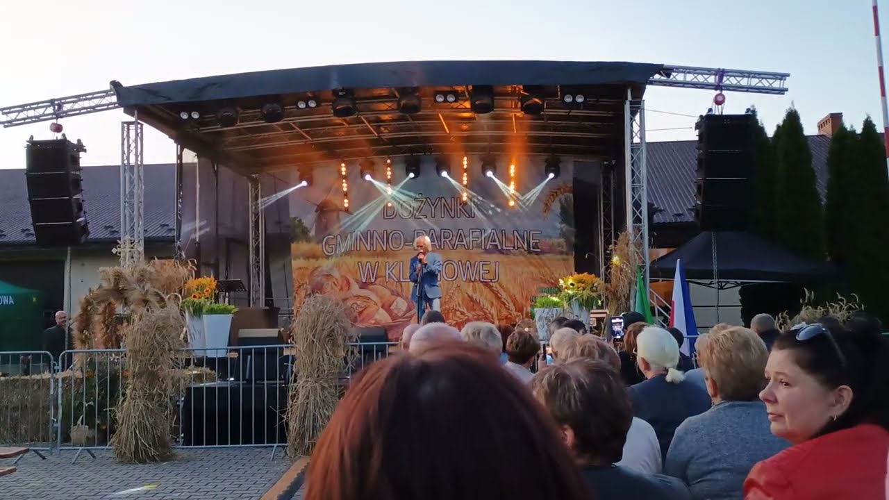 Jerzy Kryszak na Scenie w Klonowej :-))))VID 20250824 195855451