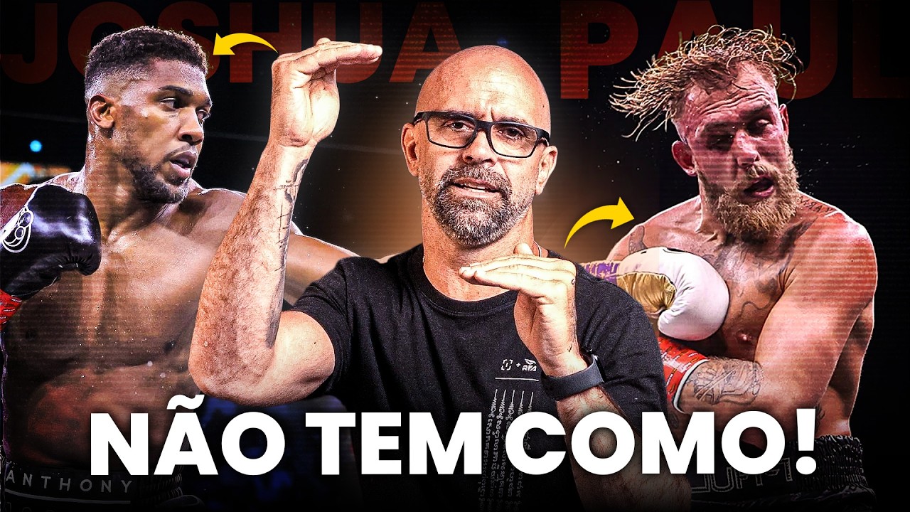 TREINADOR DE BOXE SOBRE ANTHONY JOSHUA vs JAKE PAUL - Paboom Analisa