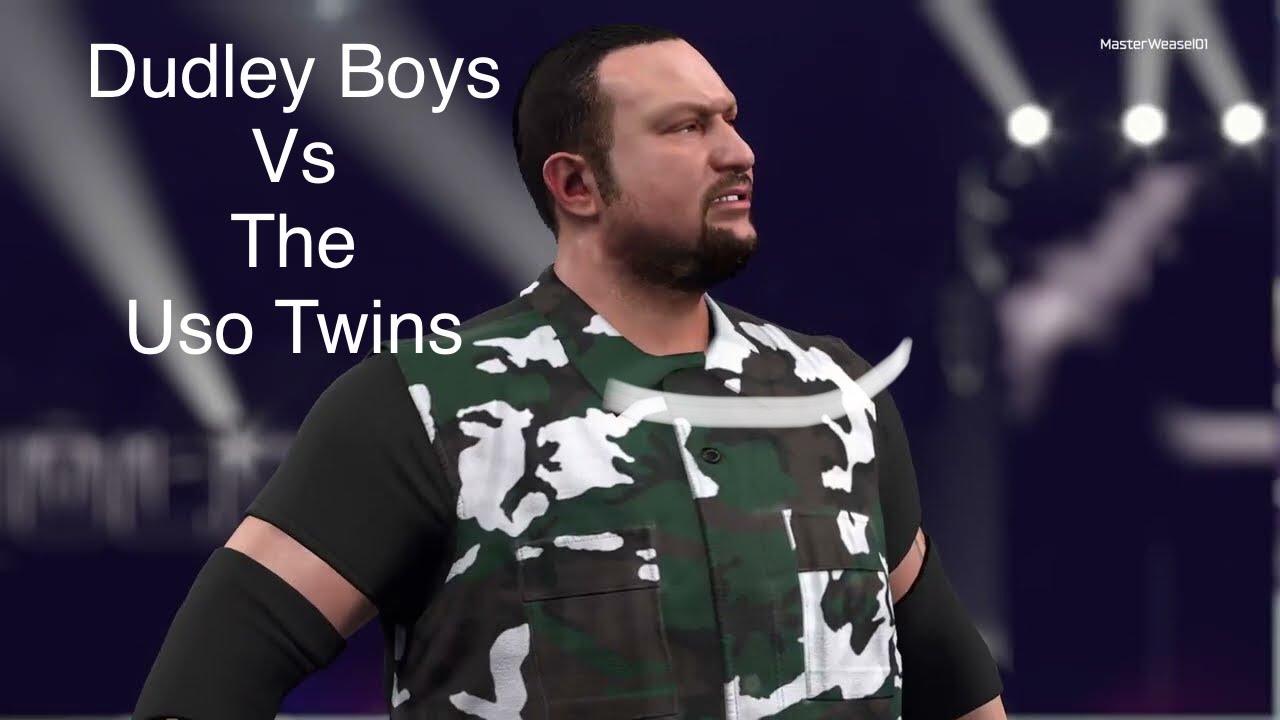 Dudley Boys Vs Uso Twins Tag Team Match AI Fights WWE 2K26