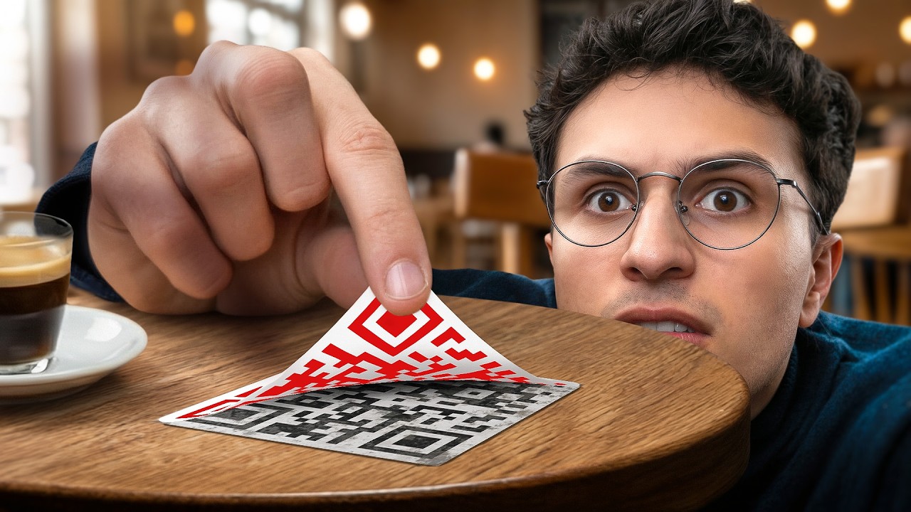 J’ai Scanné des QR Codes d’Arnaqueurs dans Paris (c’est effrayant)