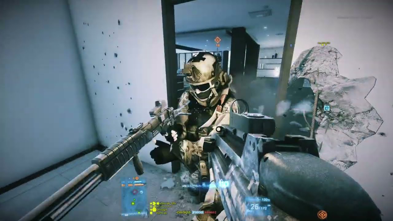 Battlefield 3 Domination Ziba Tower 54-12 Perfect Amount Of Players 👌