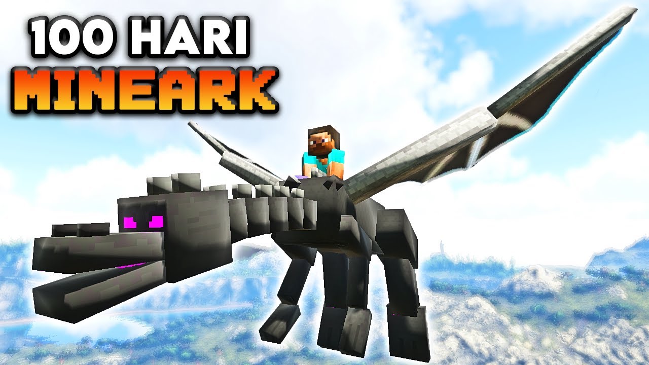 100 Hari Di ARK Survival Evolved MineARK [FULL MOVIE]
