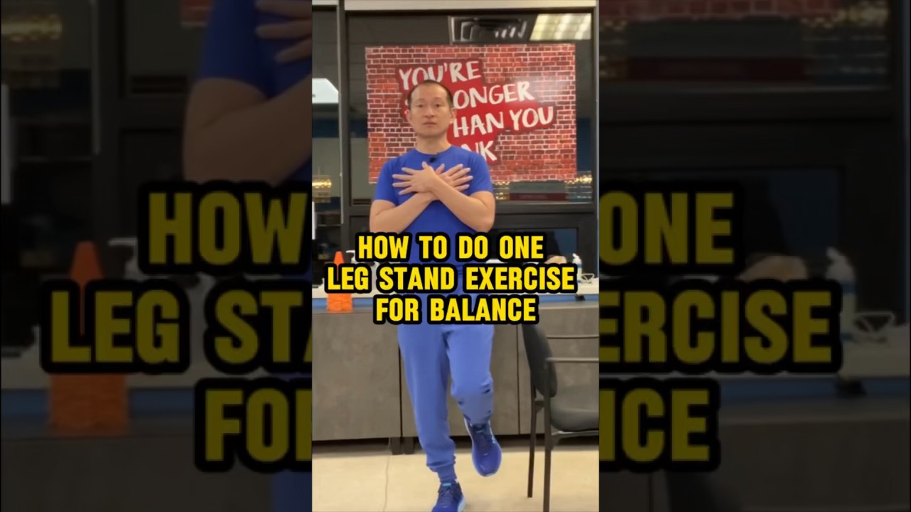 How to Do One Leg Stand Exercise for Balance