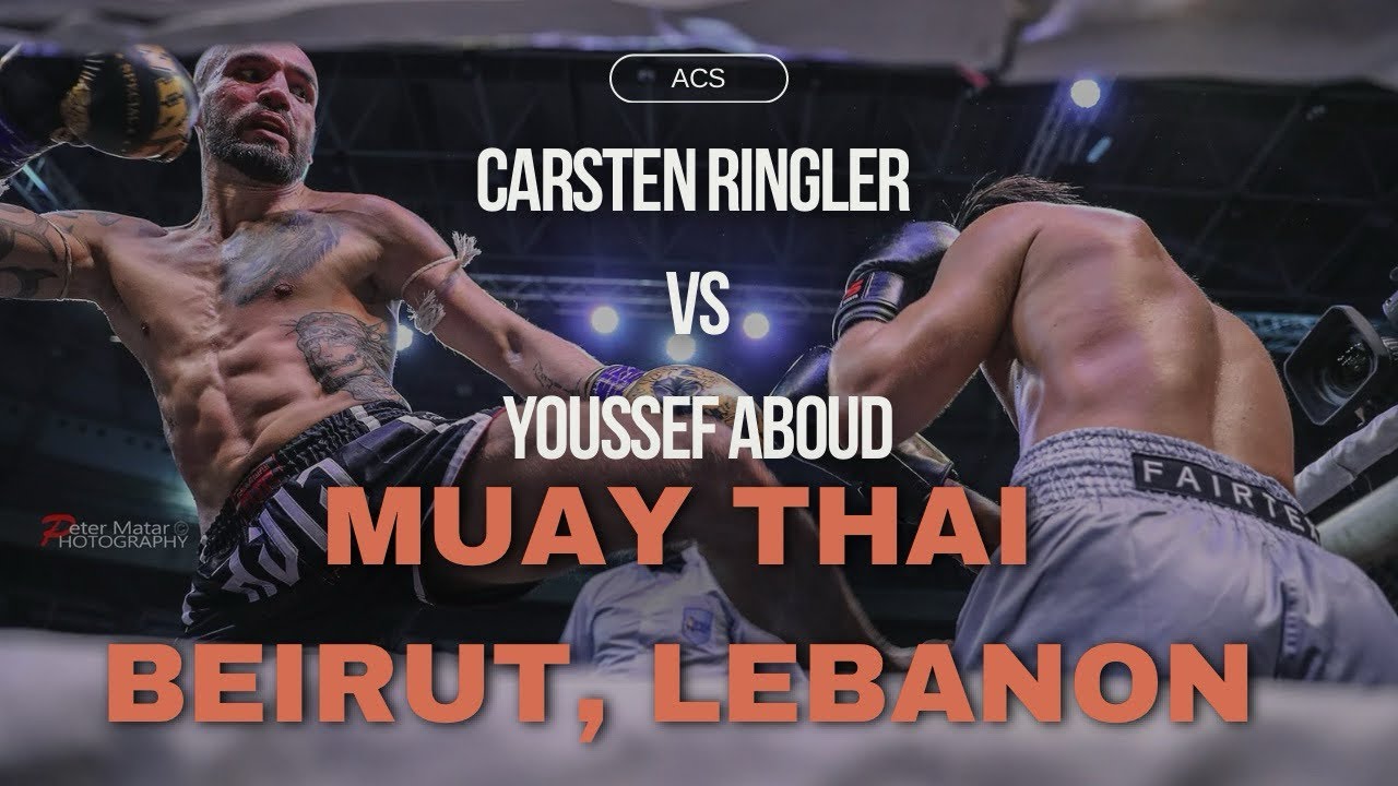 Carsten Ringler vs Youssef Aboud Muay Thai Fight in Beirut, Lebanon Round 4/5