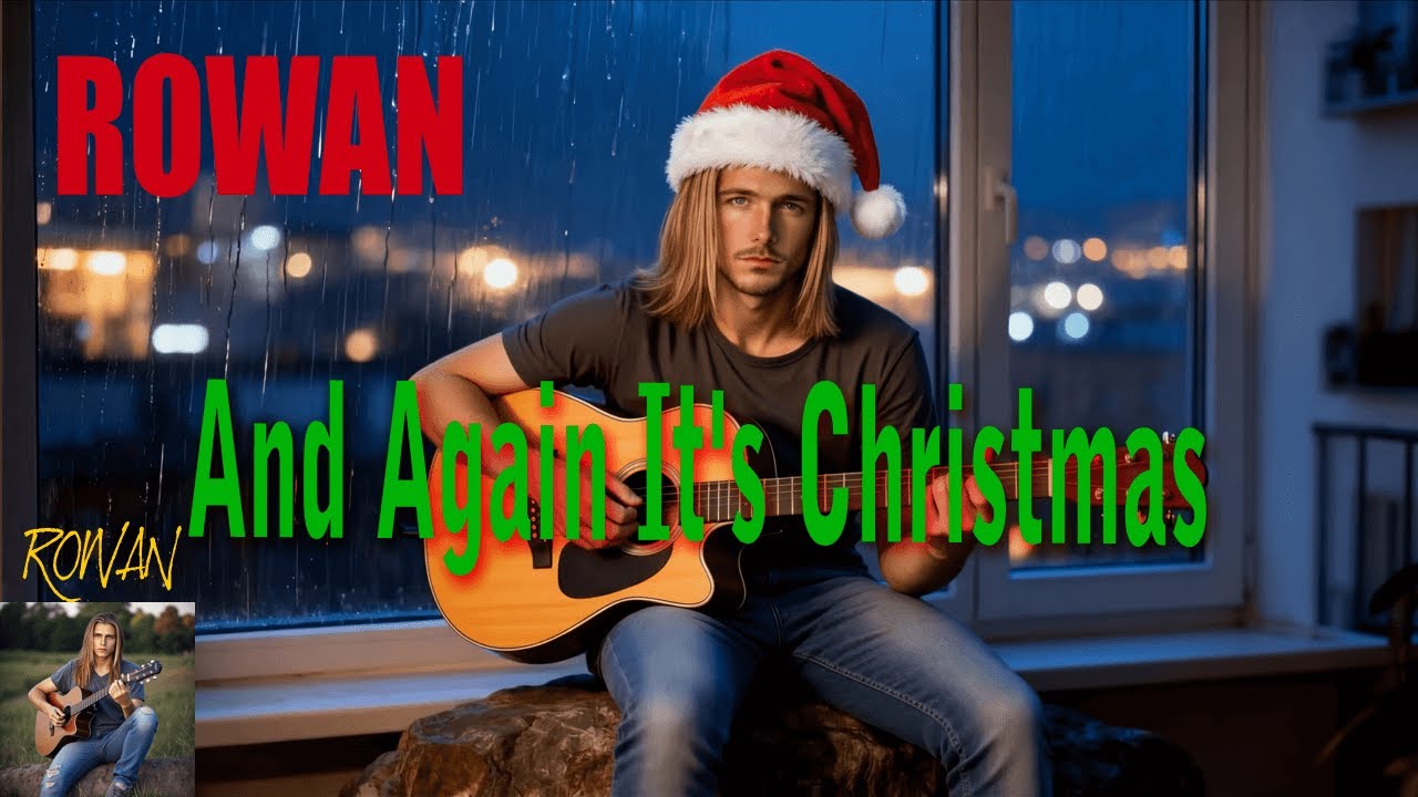🎄Again It’s Christmas (Will a Wish Come True) – ROWAN | Official Lyric Video | Christmas Pop Song