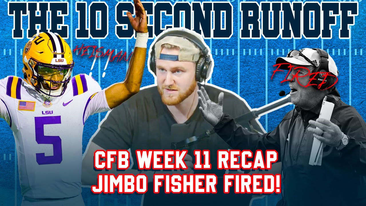 Jimbo Fisher FIRED | Michigan Handles Penn St | Can Jayden Daniels Win The Heisman? | CFB Week 11