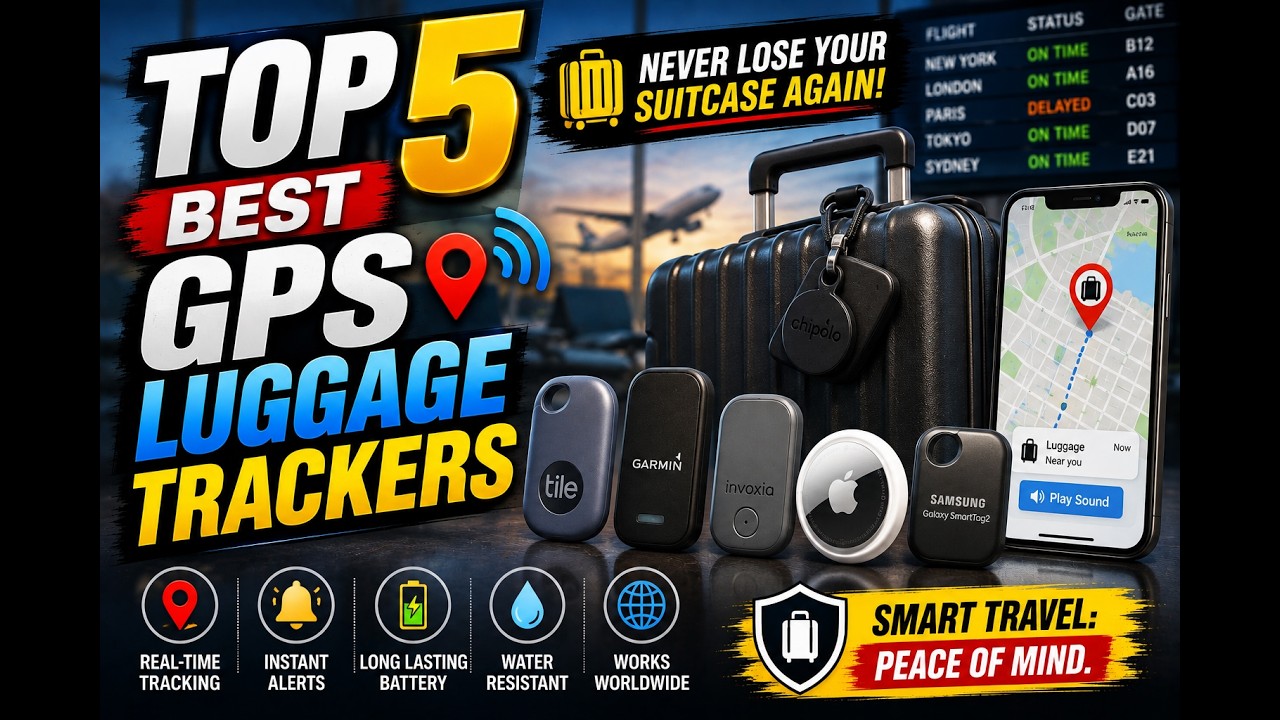 Lost Luggage? Here Are The 5 Best Trackers To Save Your Trip