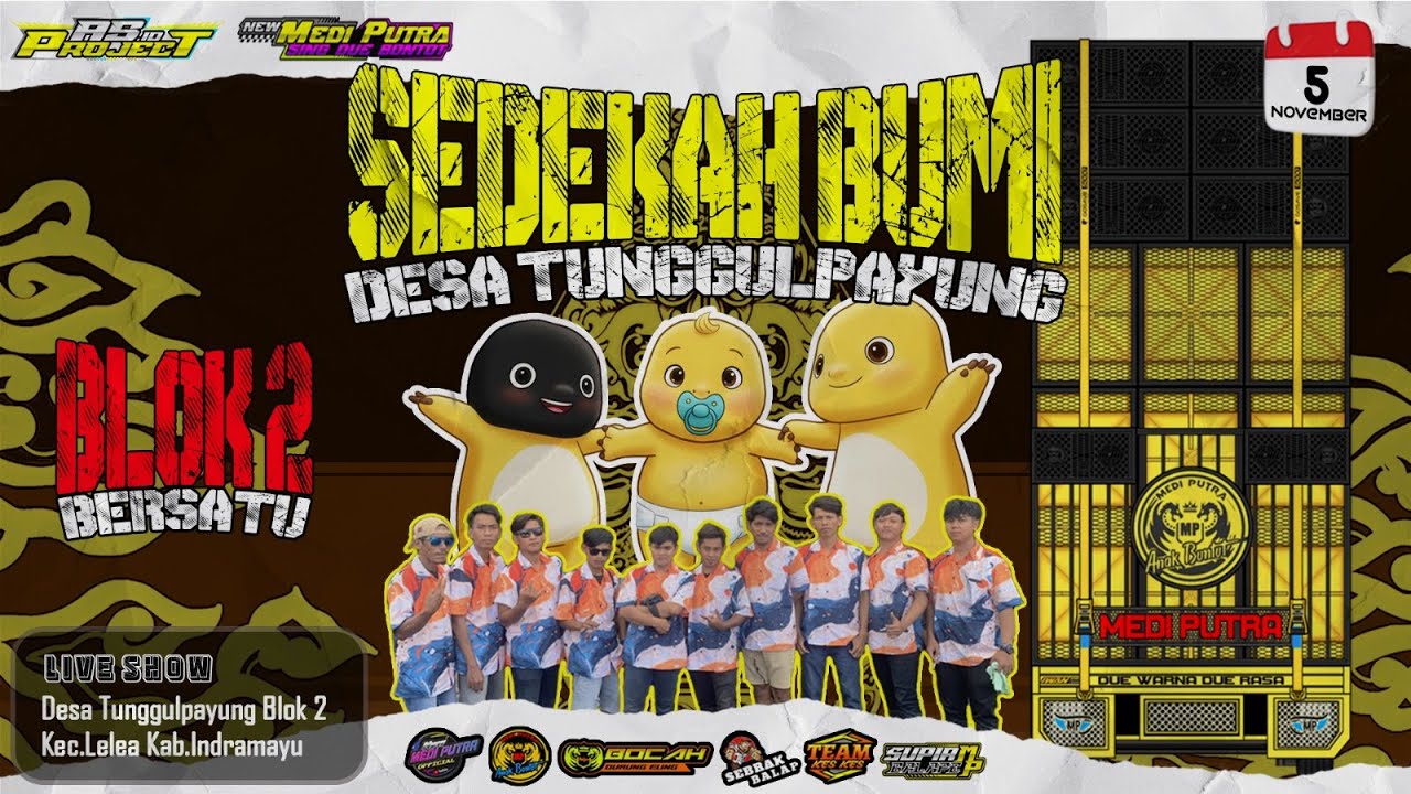 🔴LIVE NGARAK | NEW MEDI PUTRA | SEDEKAH BUMI | DS.TUNGGULPAYUNG BLOK 2 KEC.LELEA-IDM | 5 NOV 2025