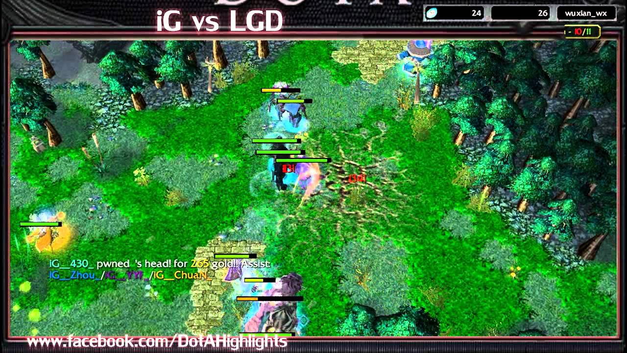 DotAHL 142 - [Showmatch] iG vs LGD Game 2