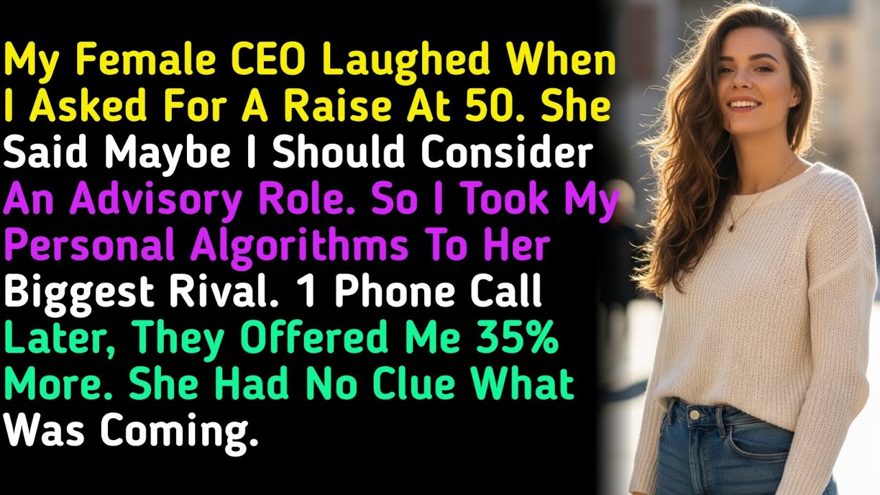 My Female CEO Laughed When I Asked For A Raise At 50. She Said Maybe I Should Consider An Advisor...