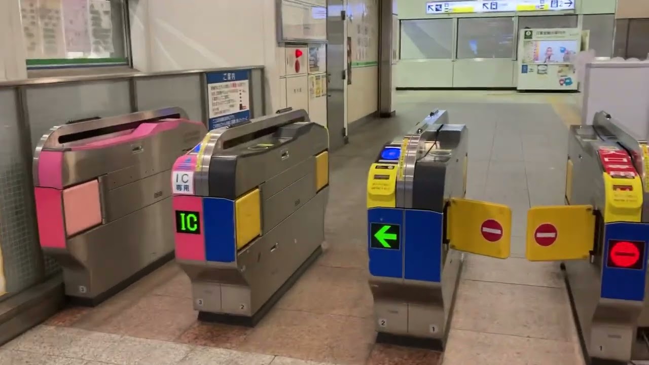 from Nippri station (Keisei Line) to JR Yamanote line transfer  (get out of the gate once)