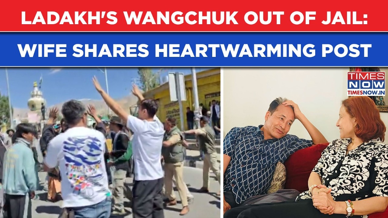 Ladakh: Sonam Wangchuk's Wife Gitanjali Angmo's Heartwarming Post| Why Centre Ended NSA Detention?