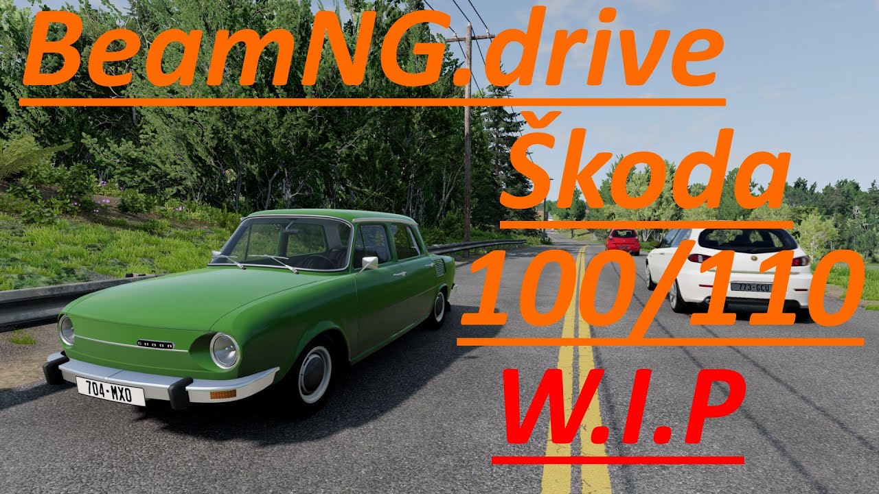 BeamNG.drive Škoda 100/110L