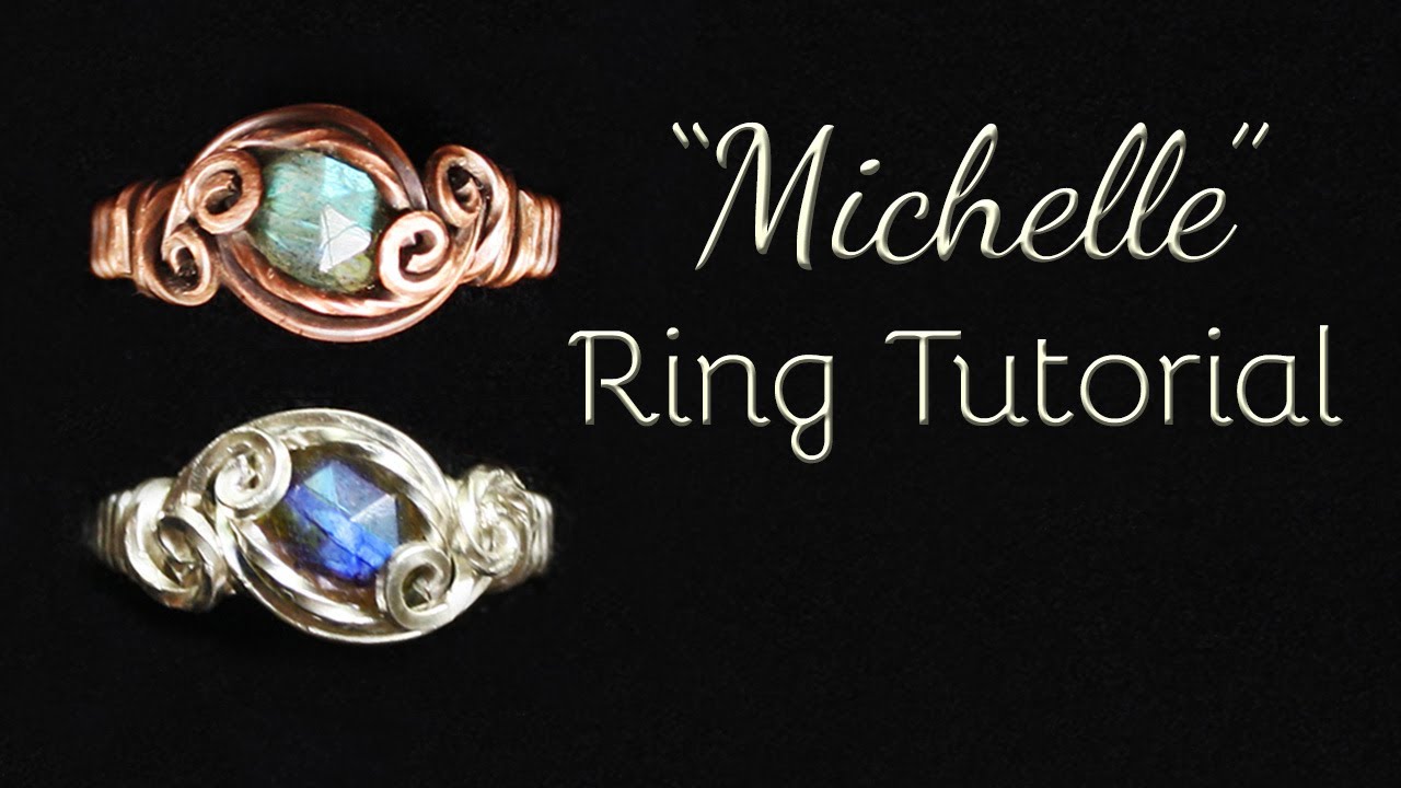 Solitaire Round Cabochon Wire Wrapped Ring Tutorial - Undrilled Stone Setting | 