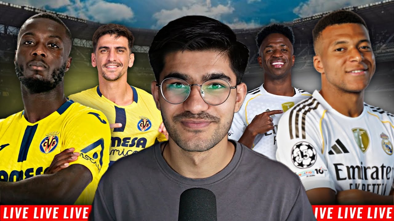 Villarreal vs Real Madrid LIVE MATCH REACTION