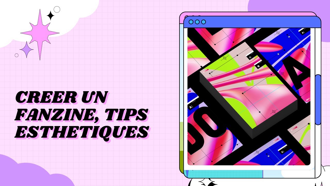 MONTER UN FANZINE EN NUMERIQUE SUR INDESIGN ( Une page en 15 minutes)