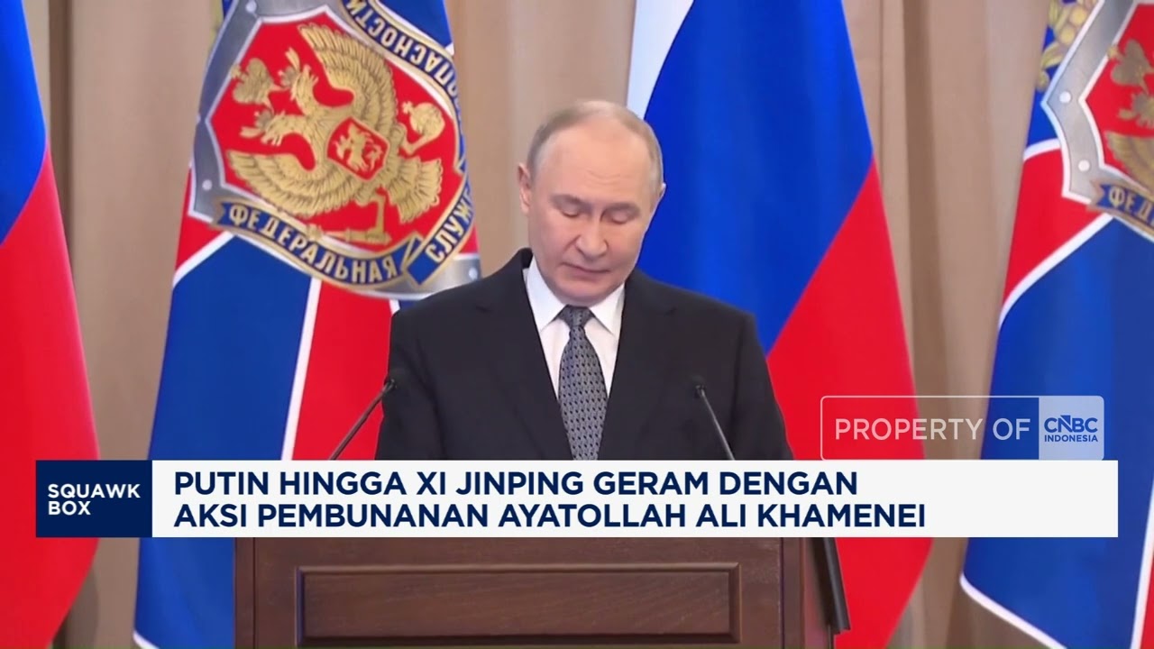 Putin & Xi Jinping Geram dengan Aksi Pembunuhan Ayatollah Khamenei