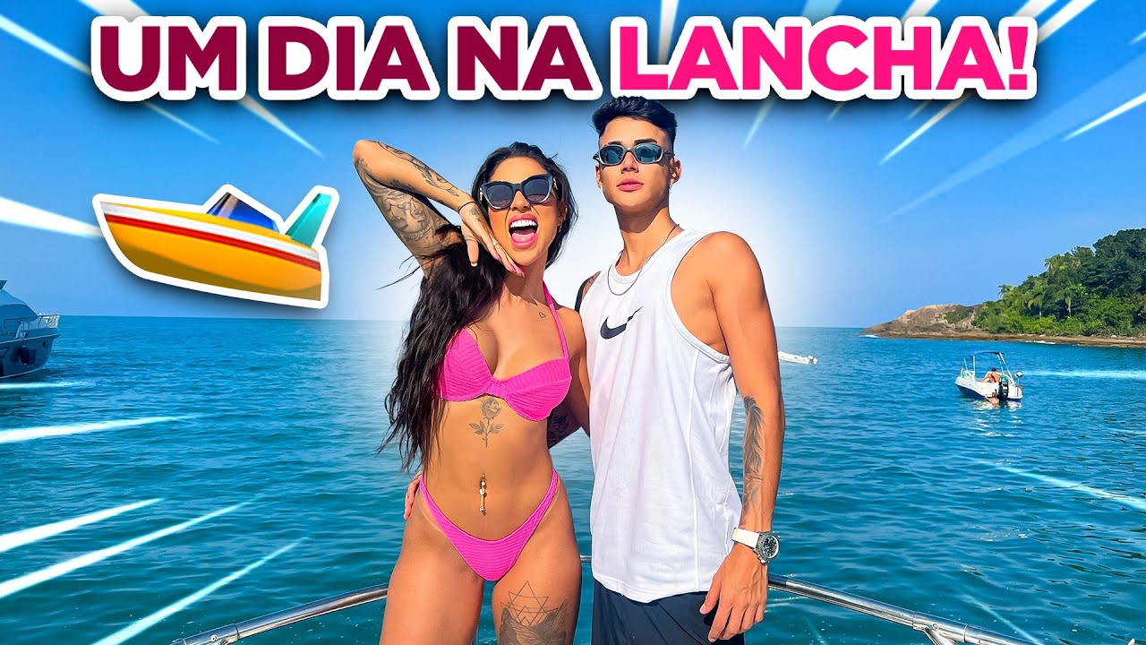 UM DIA NA LANCHA COM A GENTE
