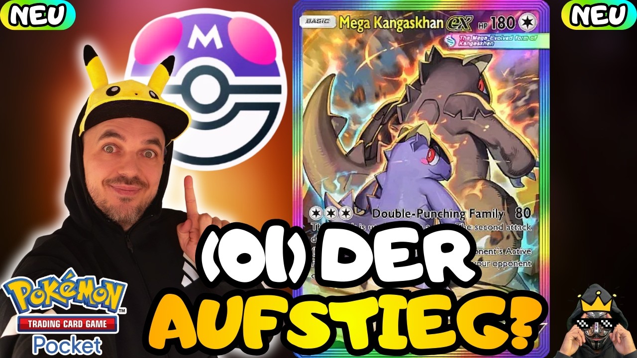 🥊 WIE STARK IST MEGA KANGAMA IN RANKED?! 😱 Mit @MaskedZorua | Pokemon TCG Pocket Ranked