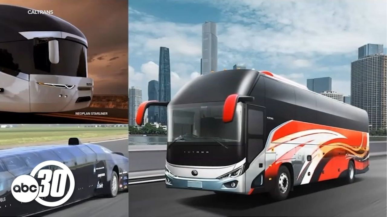 Caltrans рассматривает проект автобуса со скоростью 140 миль в час для маршрута Сан-Франциско &mdash; Л...