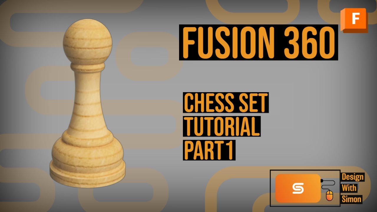 Учебное пособие по Fusion 360: шахматная партия, часть 1, пешка