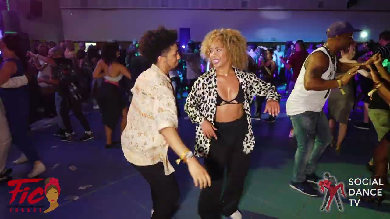 Brandon Tsegai & Diana Rodriguez - Salsa dancing | Festival International Cubano 2023