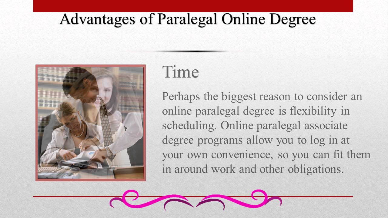 Online Paralegal Degree
