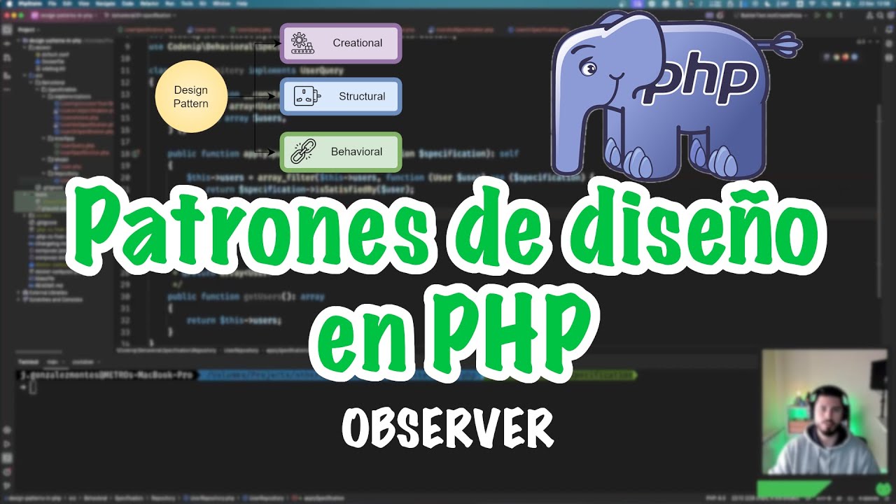 Observer | Patrones de diseño en PHP