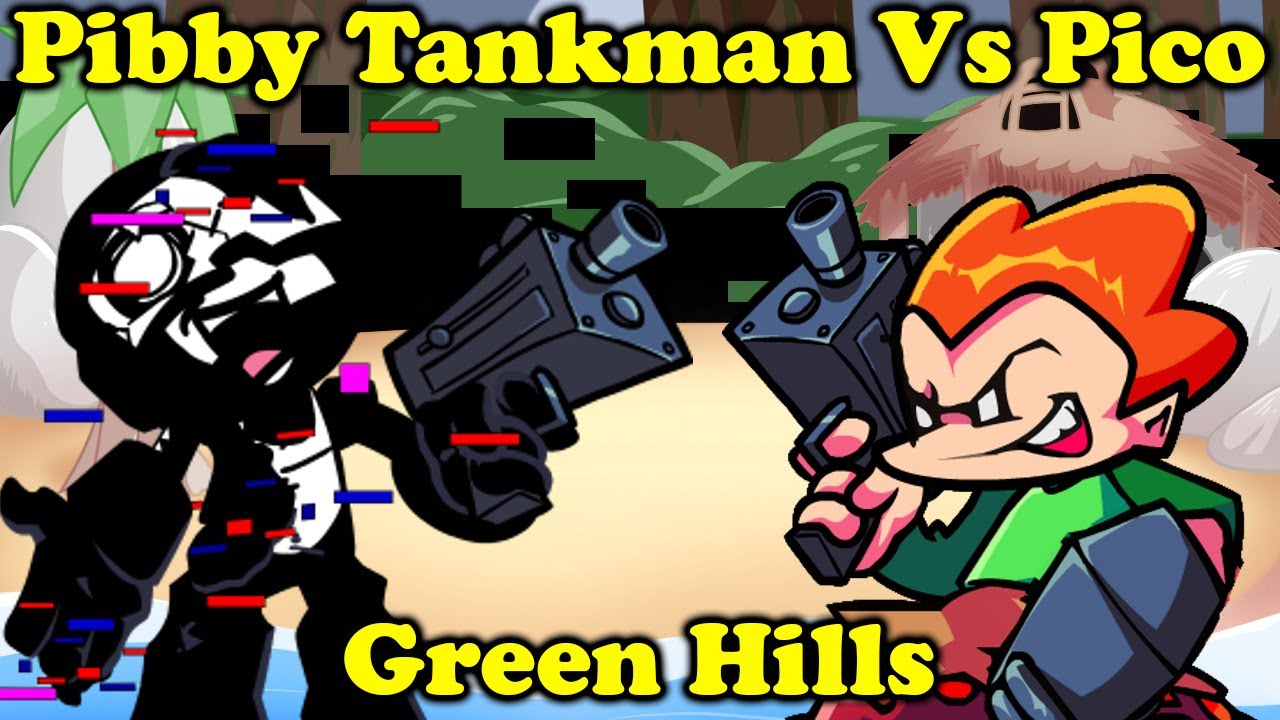 FNF | Pibby Tankman Vs Pico | Green Hills - Sonic Corrupted Generations | Mods/Hard |