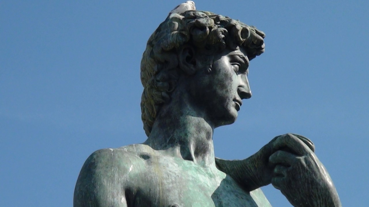 Michelangelo's  David. In Nice Cote de Azure France