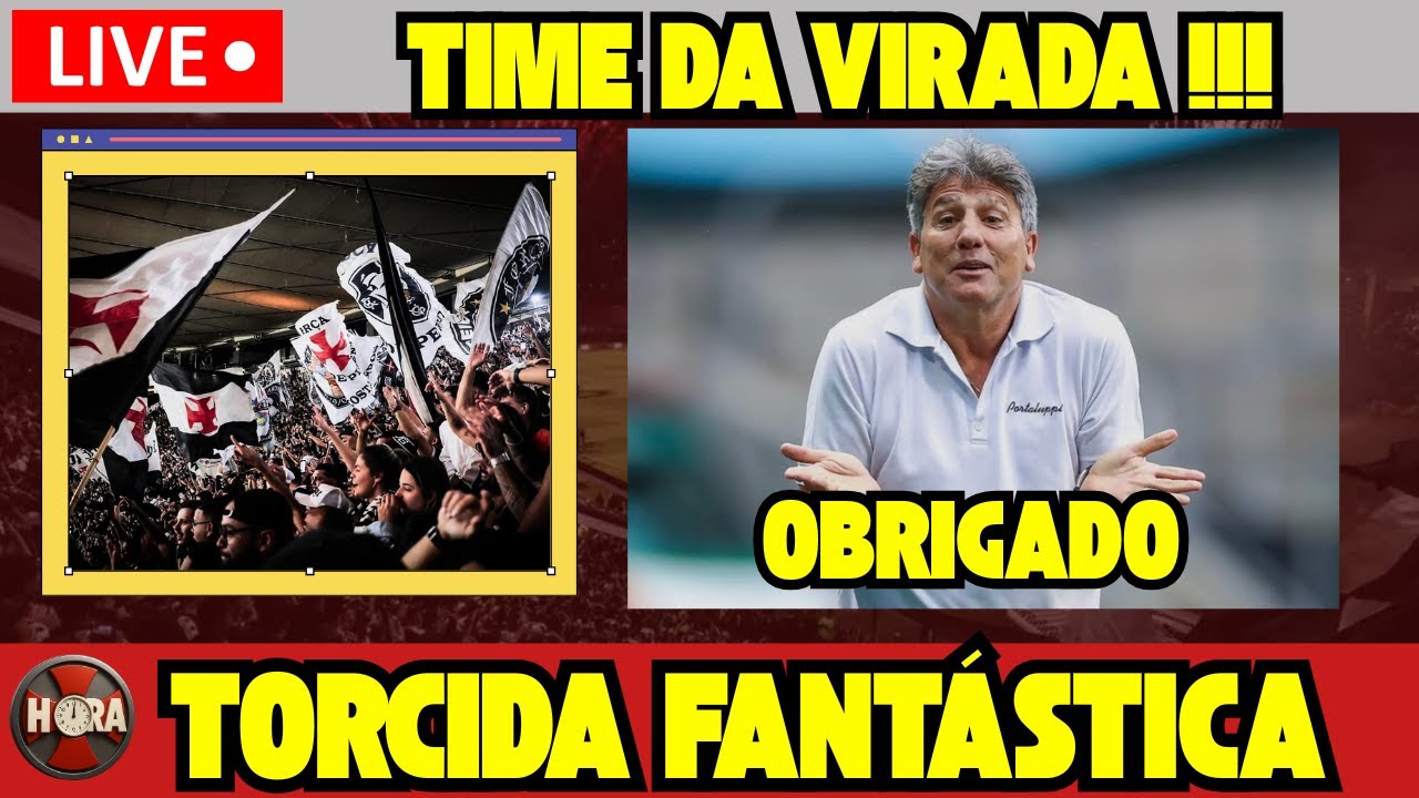 AO VIVO! VIRADA FANTÁSTICA DO VASCO!!