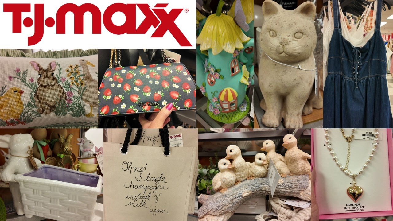 T.J. Maxx Easter & Spring Decor, Bedding & Houseware, Clothing & Accessories