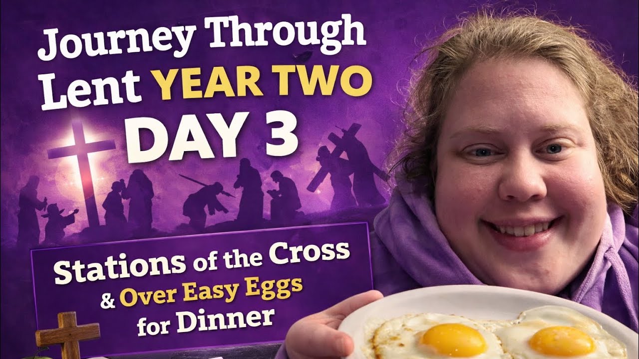 First Friday of Lent | Simple Meatless Dinner & Cozy Night In | Journey Through Lent Year 2 Day 3