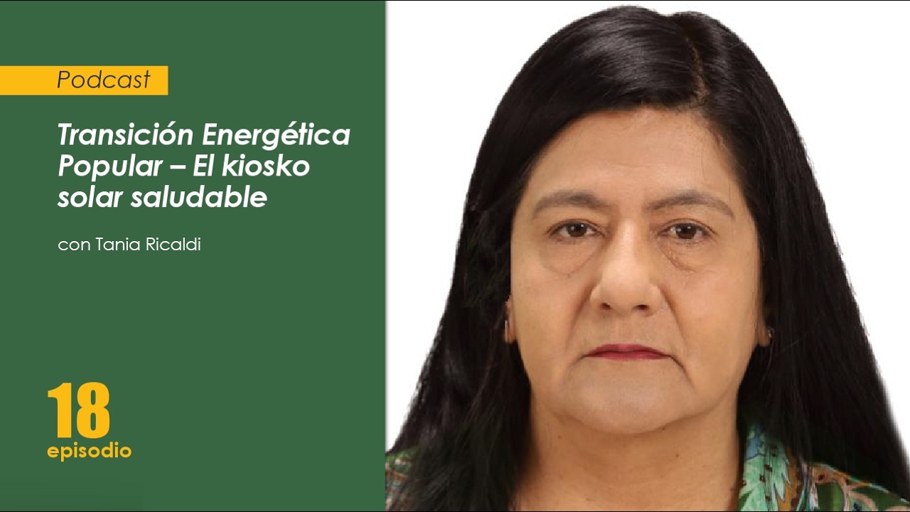 Transición energética popular - El kiosko solar saludable