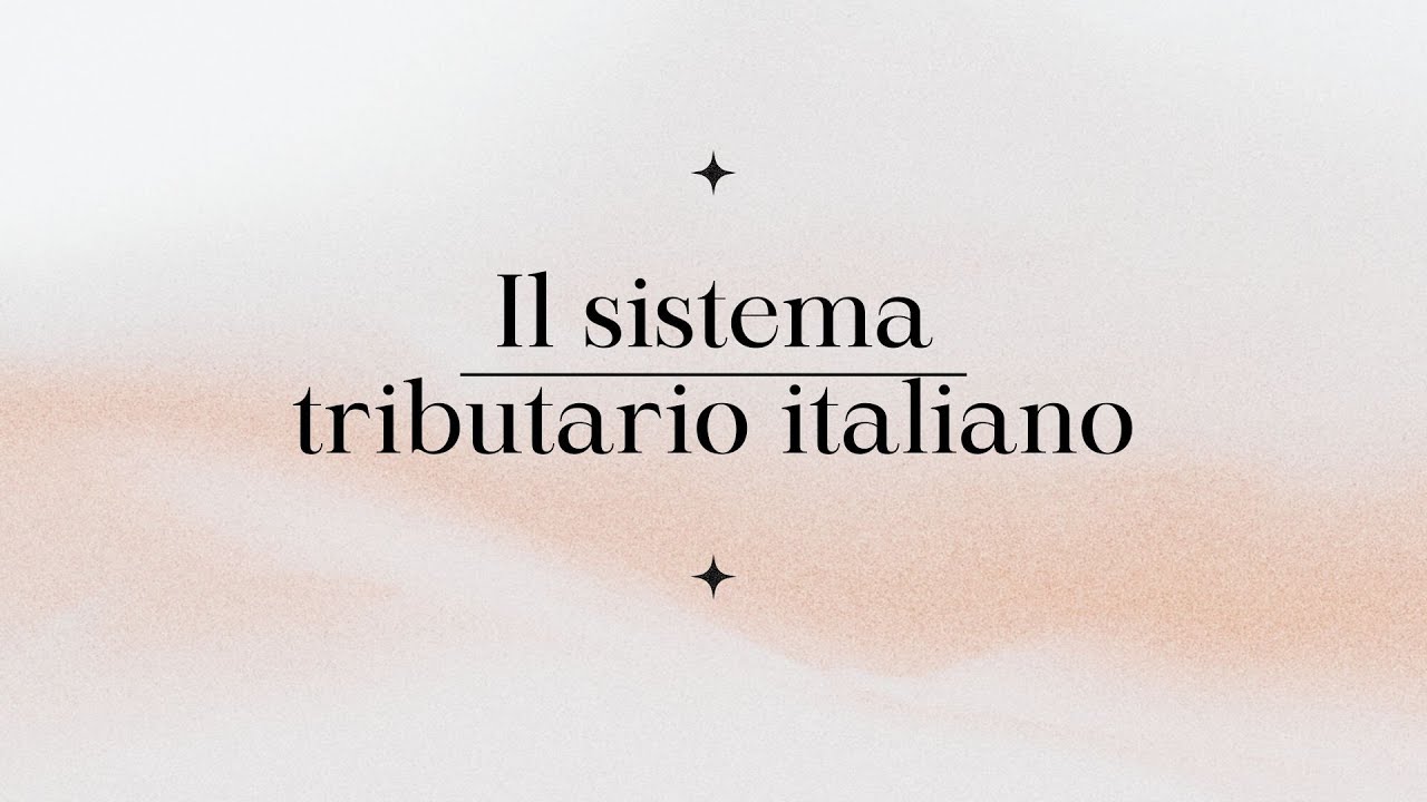 Il sistema tributario italiano