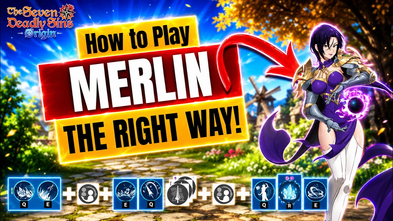 How to Play Ice Merlin | Play her the RIGHT way | 7DS Origin