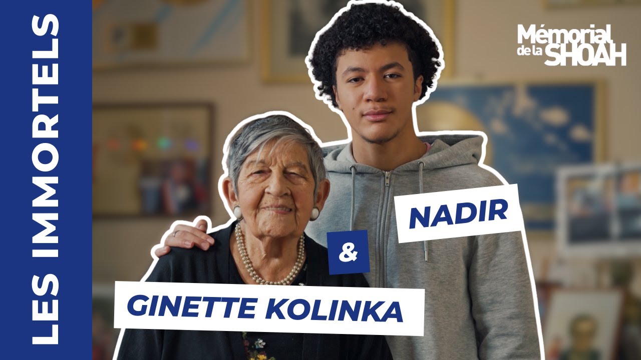 “La haine a créé Auschwitz” : témoignage de Ginette Kolinka avec Nadir | Les Immortels épisode 1