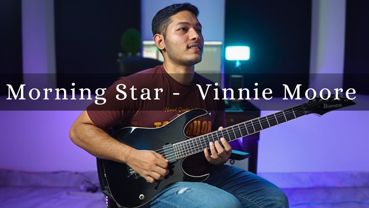Morning Star - Vinnie Moore Cover by Aditya Ghosh.