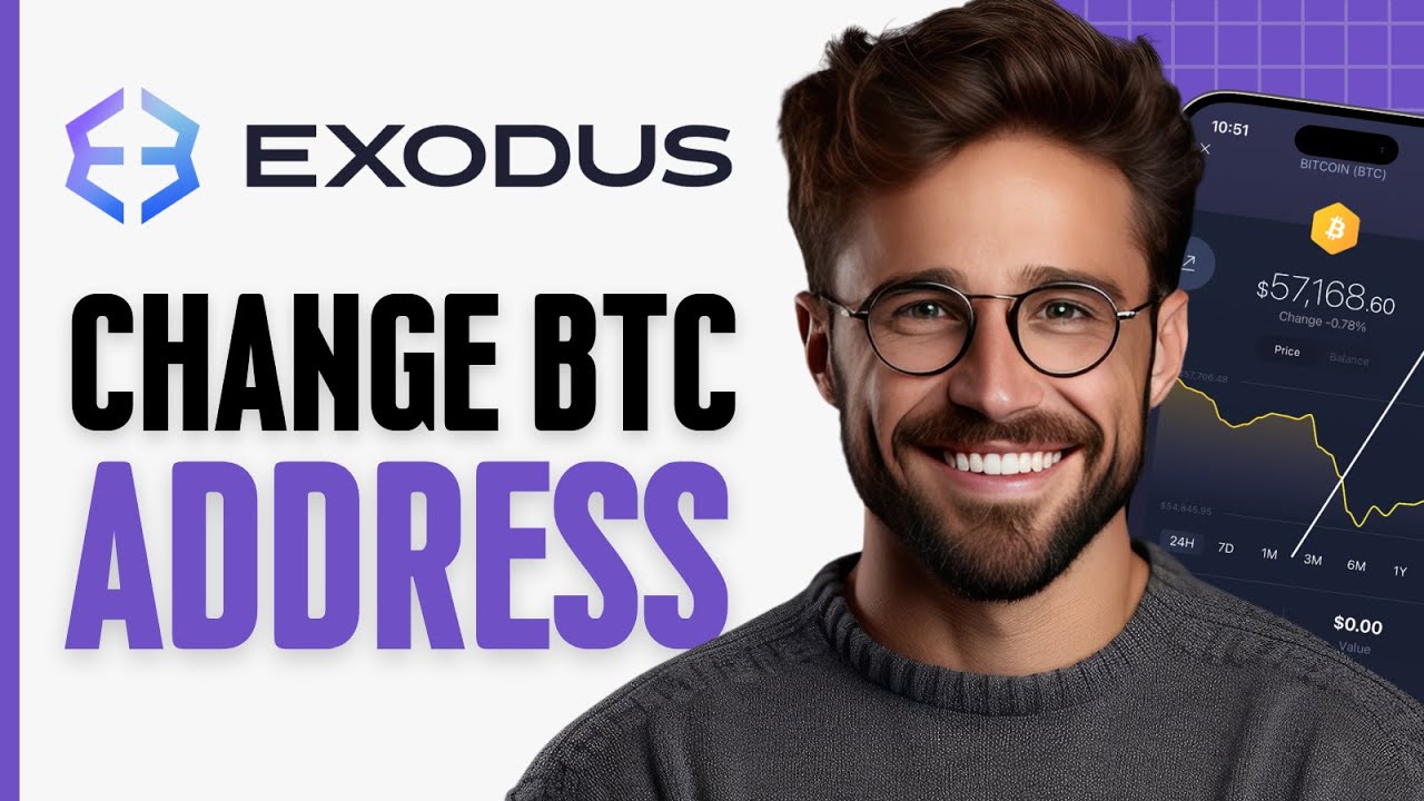 How to Change Bitcoin Address Receiver in Exodus Wallet