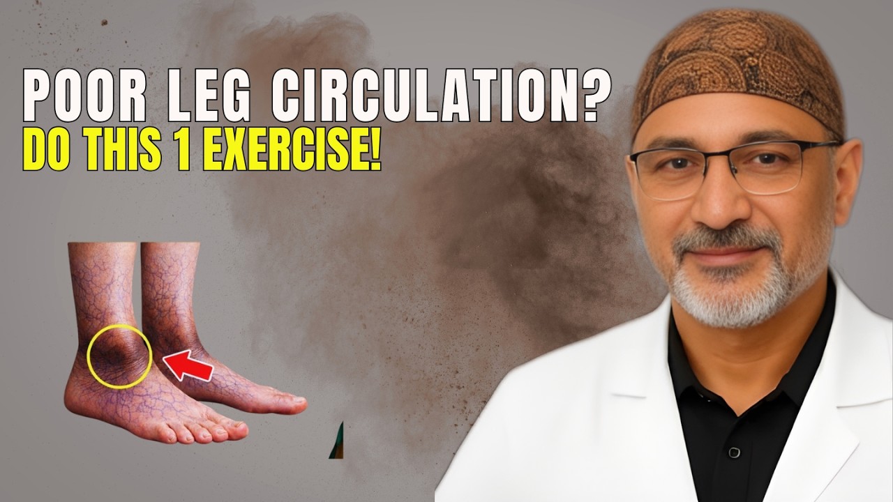 Surgeon Reveals: Do This 1 Exercise for Poor Leg Circulation After 70 | Senior Health Tips