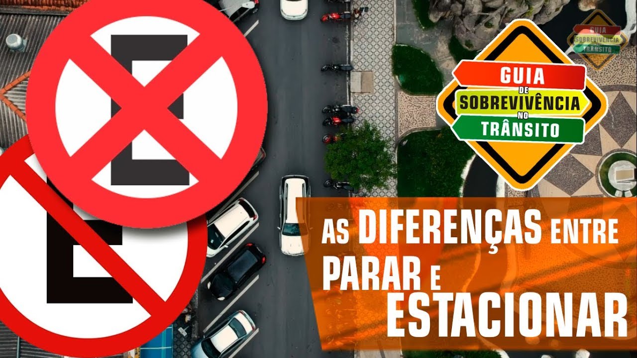 Diferenças entre Parada e Estacionamento