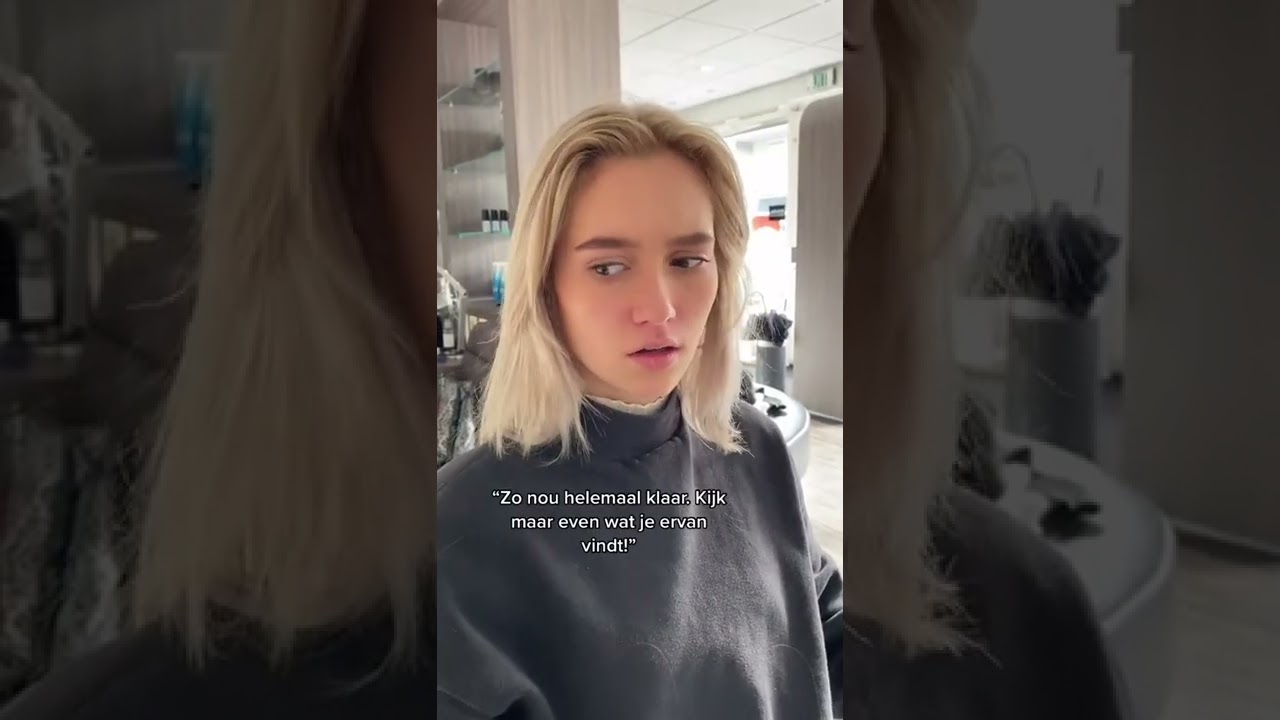 Wanneer de kapper te veel afknipt🥲✂️