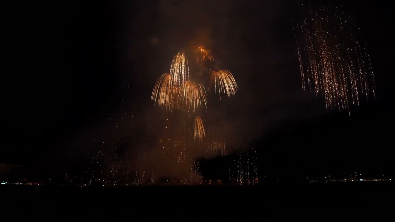 4k HDR Fireworks