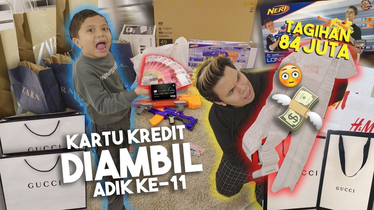 ATM, Kartu Kredit, dan CASH DiAMBIL Adik Kesebelas *automiskin*