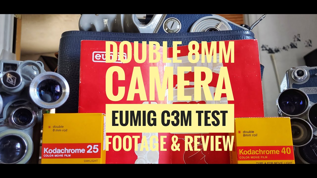 Eumig C3R & C3M Double 8mm Camera Review With Test Footage