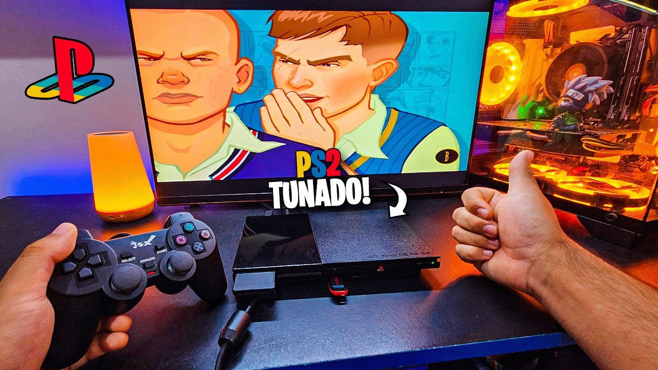 A Experiência de Ter um PS2 Tunado em 2025! (Pura Nostalgia)
