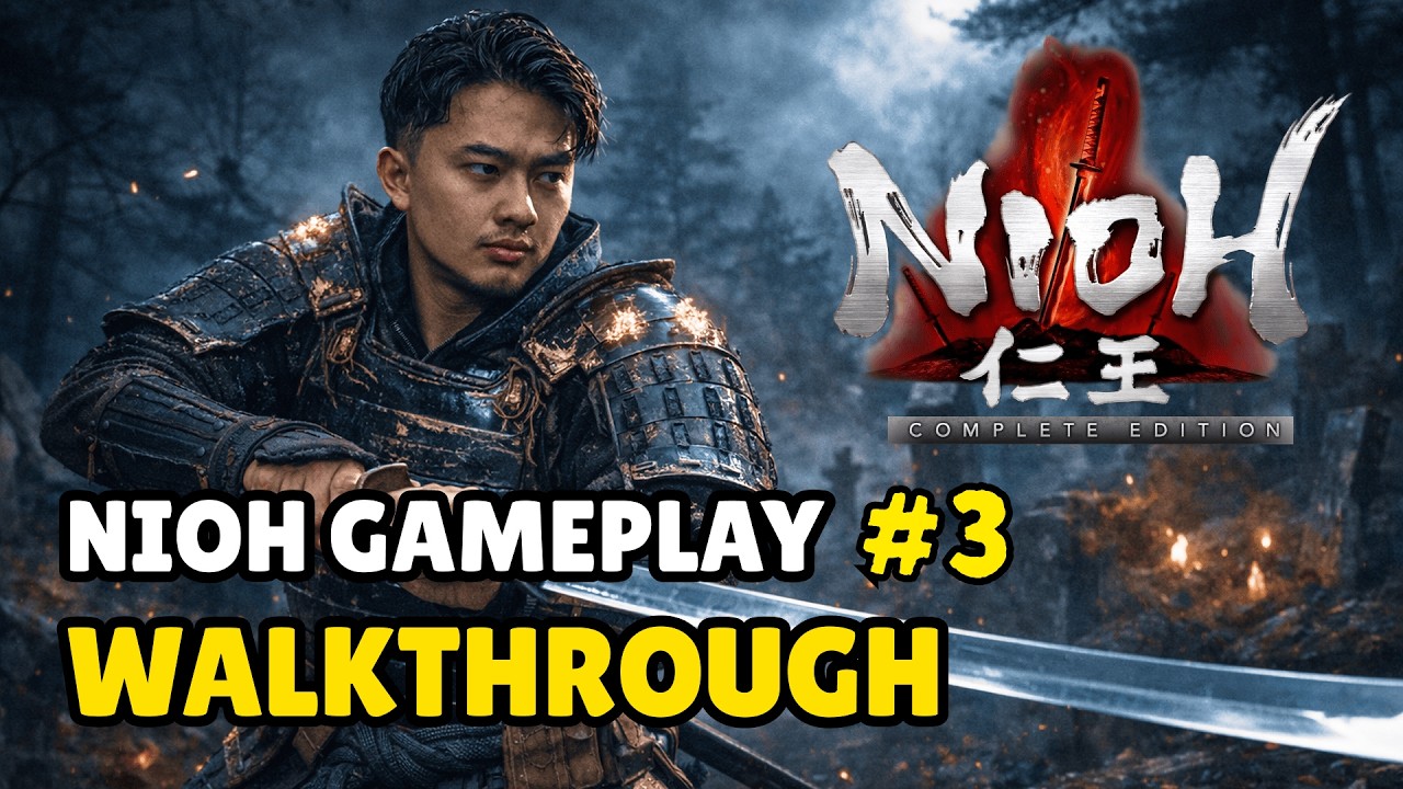 🔴 Boss Pertama Lewat! Bisakah Bertahan di Map Berikutnya? 『Nioh: Complete Edition』