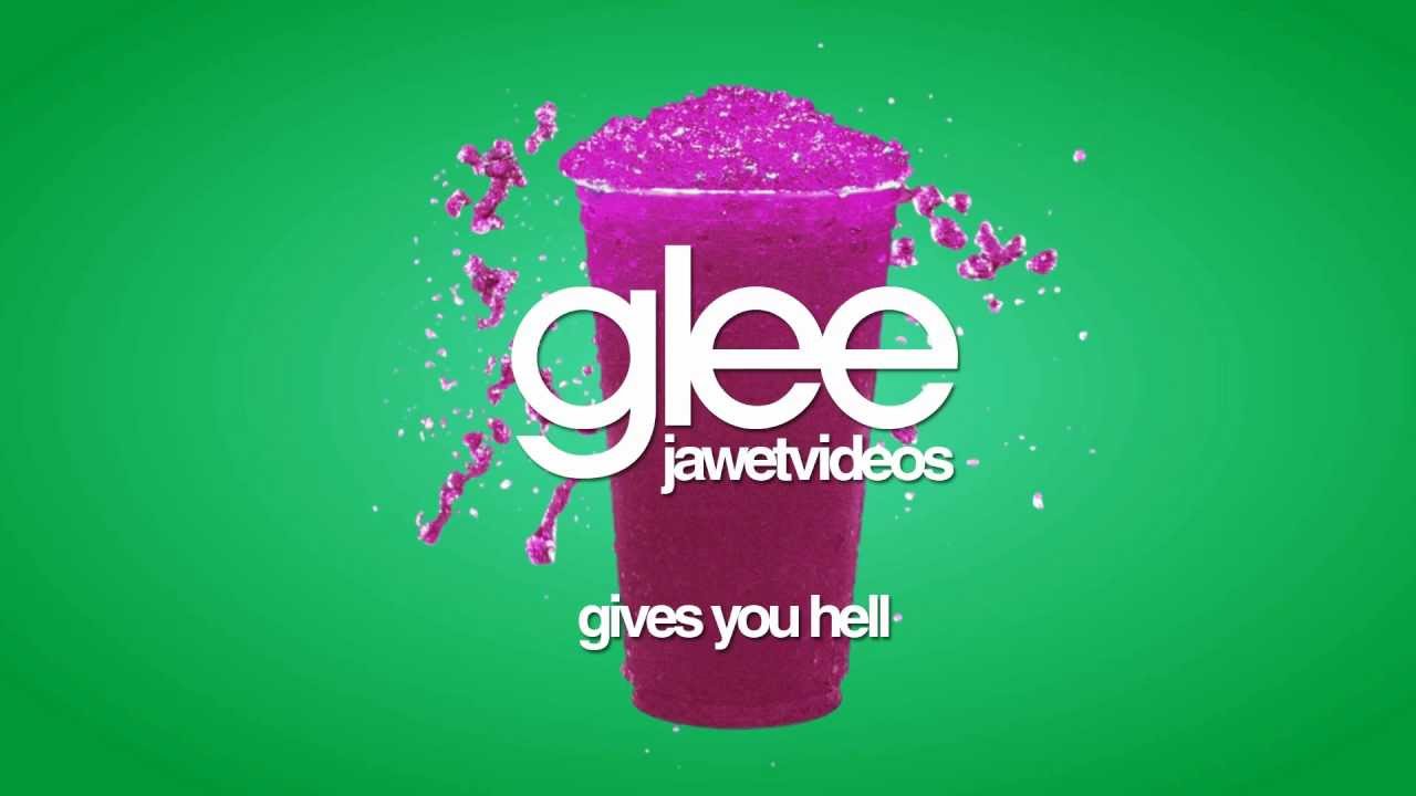 Glee Cast - Gives You Hell (karaoke version)