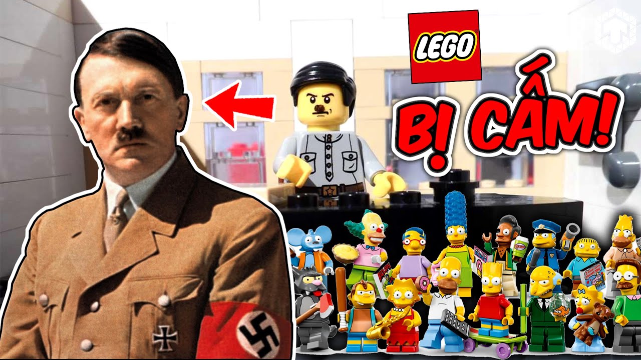 LEGO The Simpson Trái Chiều? Đức Quốc Xã? Những Bộ Lego Bị Cấm Phần 2 | Tổng Hợp Lego | Ten Tun