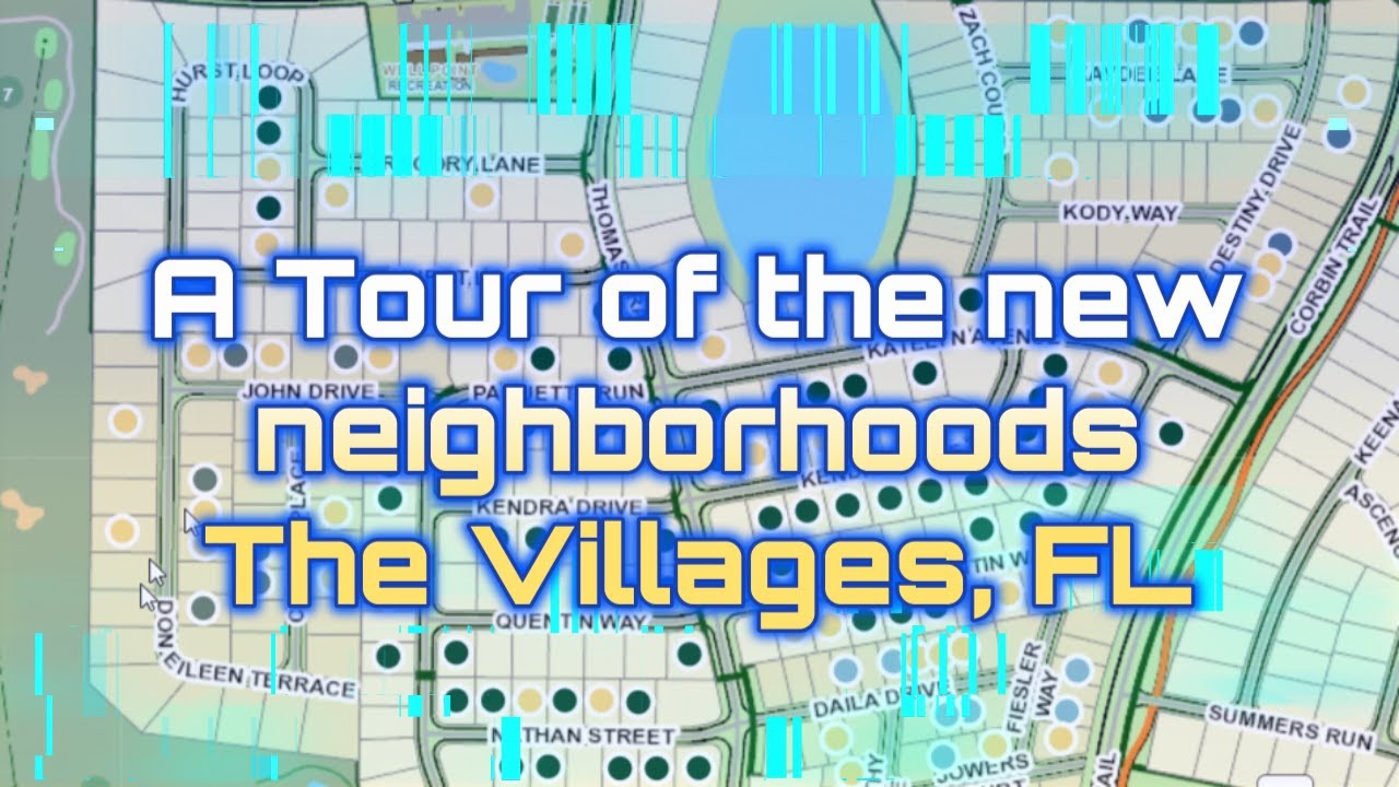 Экскурсия по всем новым домам в районе The Villages, Флорида